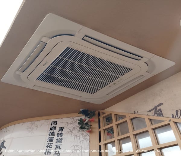  foto Instalasi Unit AC