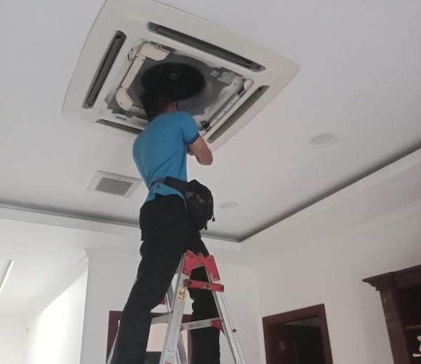  foto cuci AC